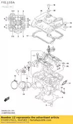 Ici, vous pouvez commander le tuyau assy, ?? Admission arrière auprès de Suzuki , avec le numéro de pièce 1310217G11: