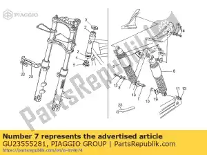 Piaggio Group GU23555281 alfiler - Lado inferior