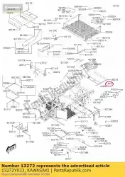 Qui puoi ordinare 01 piatto da Kawasaki , con numero parte 13272Y033: