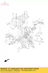 Qui puoi ordinare dado, nylon da Yamaha , con numero parte 9570L0530000: