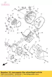 Tutaj możesz zamówić uchwyt, linka sprz? G? A od Yamaha , z numerem części 39P154410000: