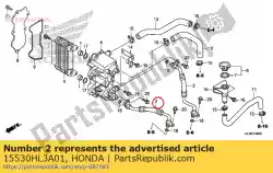 Here you can order the hose comp a oil from Honda, with part number 15530HL3A01: