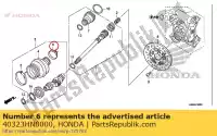 40323HN8000, Honda, fascia b, stivale con snodo honda trx650fa fourtrax rincon trx680fa trx420fa rancher at trx420fe 4x4 es rancer trx500fe foretrax foreman sxs500m pioneer 500 sxs700m2p sxs700m4p trx420fa2 trx420fa6 trx420fm1 trx420fm2 trx420tm1 trx500fa6 trx500fa7 trx500fm1 trx500fm2 trx500fm6 trx520, Nuovo