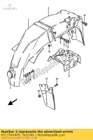 6311343400, Suzuki, Nadwozie, rr b?otnik suzuki gsx  e eu es ef gsx550 gsx550esfu 550 , Nowy