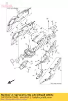 1WS2834E0000, Yamaha, amortiguador 3 yamaha  mt 700 2014 2015 2016 2017, Nuevo