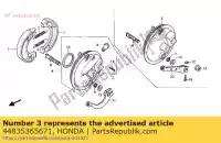 44835365671, Honda, tapa, agujero de caja de cambios honda cr  r r2 cr80r2 80 , Nuevo