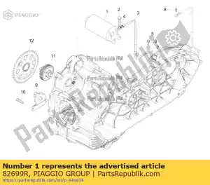 Piaggio Group 82699R startmotor - Overzicht