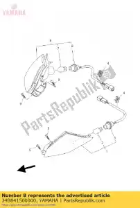 yamaha 34B841500000 presa cavo assy 2 - Il fondo