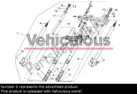 AP8123715, Aprilia, Lh tenedor pierna Aprilia Pegaso 650, Usado