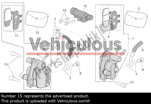 aprilia AP8133738 válvula de distribución de frenos - Parte superior