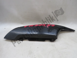 aprilia AP8131813 side panel, black, left - Lower part