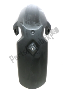 aprilia ap8231205 guardabarros delantero, negro - Parte inferior