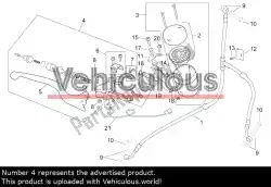 Qui puoi ordinare pompa freno anteriore da Aprilia , con numero parte AP8113763: