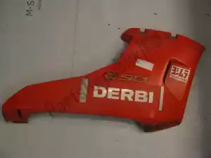 0H015152345 fairing part right red - Left side