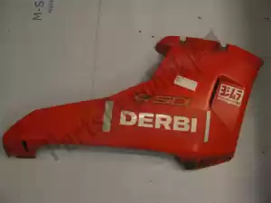 0H015152345 fairing part right red - Bottom side