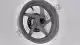 Front wheel. silver Piaggio Group AP8208445