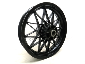 aprilia AP8208292 rear wheel, black, 16 inch, 3.00 y, 24 spokes - Middle