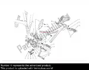 ducati 82410721a footrest holder left - image 21 of 21