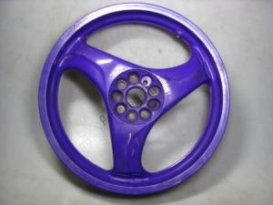 aprilia AP8208361 rear wheel, violet - Left side