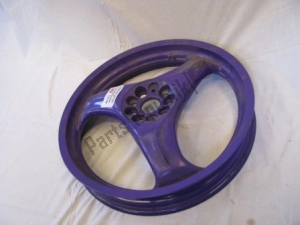 aprilia AP8208361 rear wheel, violet - Upper side