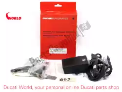 Here you can order the anti-theft system from Ducati, with part number 967021AAA: