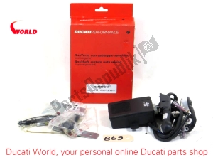 Ducati 967021AAA anti-diefstal systeem - Linkerkant