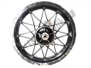 Aprilia AP8208187 achterwiel,      zwart, 16 inch, 3.00 j, 24 spaken - afbeelding 10 van 12