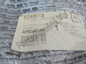 aprilia AP8248963 os?ona nogi, jasnoniebieska - Górna część