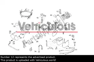 Aprilia Ap8112264 vetro indicatore di direzione - immagine 9 di 14