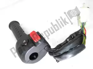 aprilia 893622 throttle handle, with throttle cables - Lower part