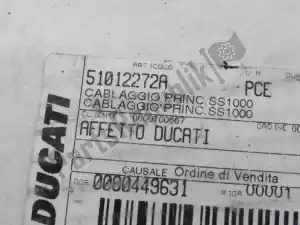 Ducati 51012272a arnés de cables - imagen 12 de 20