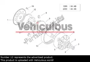 aprilia AP2MEA000097 embrayage - Milieu