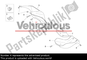 aprilia AP8148592 engine block protection - Middle