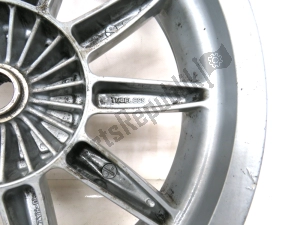 aprilia 666323 rear wheel, gray, 14 inch, 3.75 j, 10 spokes - image 9 of 14