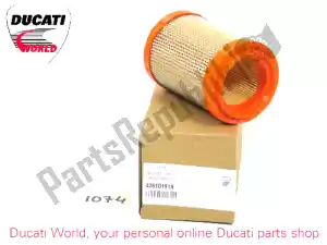 Ducati 42610191A air filter - Left side