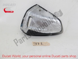 Ducati 46014431B heat guard - Lower part