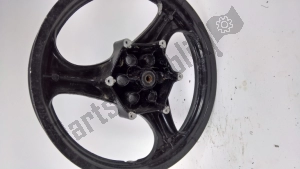 aprilia AP8208335 front wheel. black - Left side