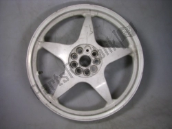 Aprilia AP8208223, Rear wheel white, OEM: Aprilia AP8208223