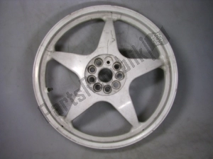 aprilia AP8208223 rear wheel white - Onderkant