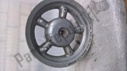 Aprilia AP8208374, Rear wheel, silver, OEM: Aprilia AP8208374