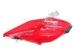 kuipdelen, rood, rechts van Ducati, met onderdeel nummer 48010811BA, bestel je hier online: