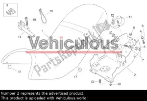 aprilia AP8126515 cover under saddle - image 11 of 12