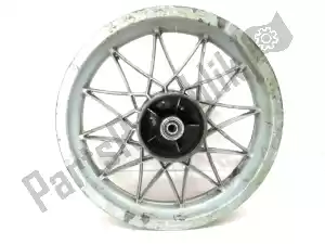 Aprilia AP8208187 rear wheel, gray, 16 inch, 3.00 y, 24 spokes - Middle