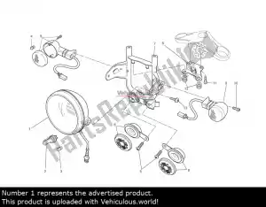 ducati 52010052A                        complete headlight - image 19 of 20