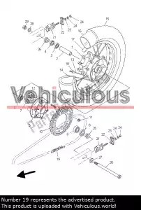 yamaha 94568B211000 cadena - Parte superior