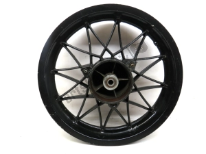 aprilia AP8208292 rear wheel, black, 16 inch, 3.00, 24 spokes - Middle