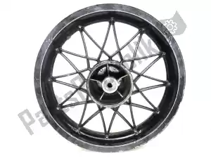 Aprilia AP8208187 achterwiel,      zwart, 16 inch, 3.00 j, 24 spaken - afbeelding 9 van 10