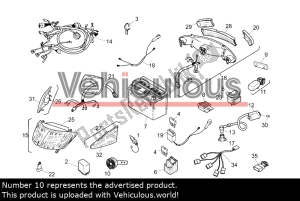 aprilia AP8212611 horn - Plain view