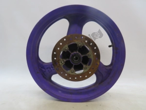 aprilia AP8108621 rear wheel, purple, 17, 4.00, 3 - Left side
