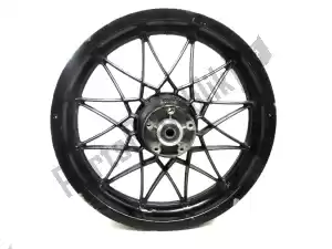 Aprilia AP8208187 achterwiel,      zwart, 16 inch, 3.00 j, 24 spaken - afbeelding 10 van 10